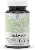 Garden Organics Chickweed 60 Cápsulas - Suplemento Herbal de Alta Potencia
