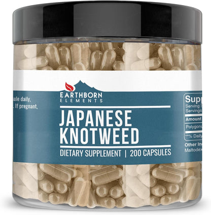Earthborn Elements Japanese Knotweed Extract 200 Cápsulas – Image 1