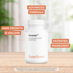 Supersmart Keranat - Fórmula Avanzada con Biotina - Complemento para el Cabello - 60 Cápsulas Blandas