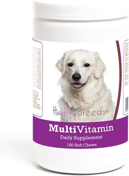 Healthy Breeds Multivitamínico Suave Masticable para Perros Kuvasz, 180 unidades – Image 1