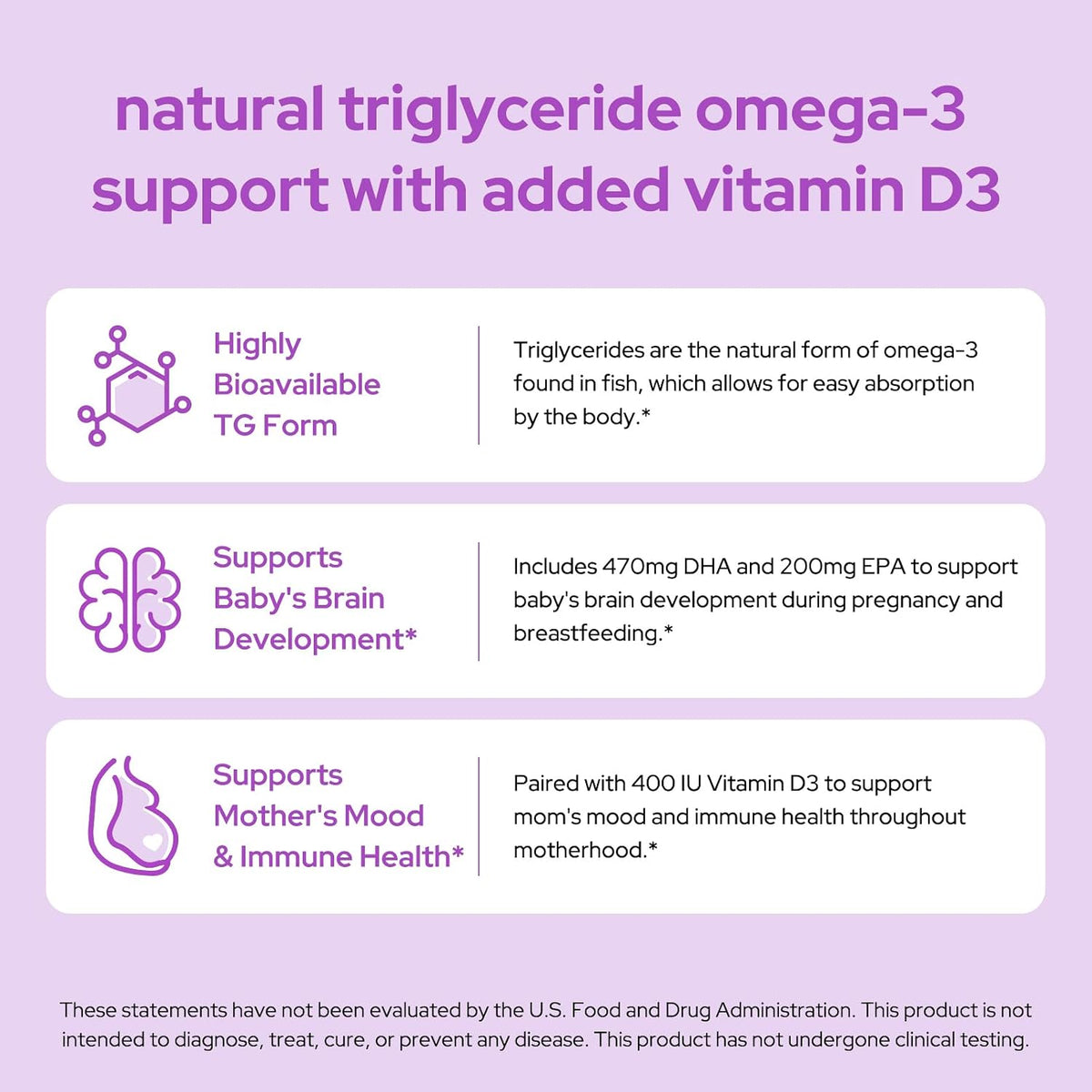 Premom Vitaminas Prenatales con DHA - – Folato activo (Quatrefolic): 680 mcg DFE en forma de 5-MTHF, la forma – Image 7