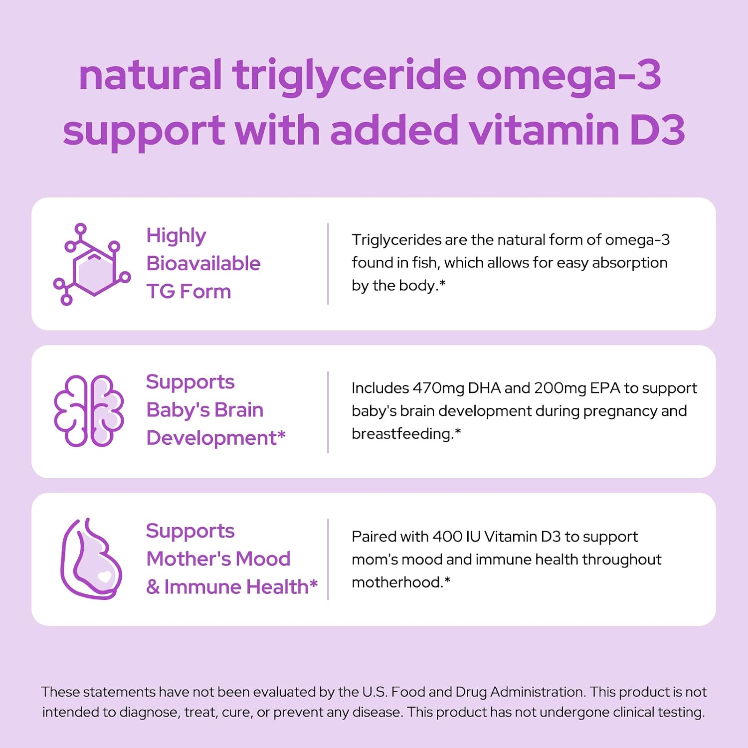 Premom Vitaminas Prenatales con DHA - Complejo Multivitamínico y Omega-3 (Cápsulas + Softgels)