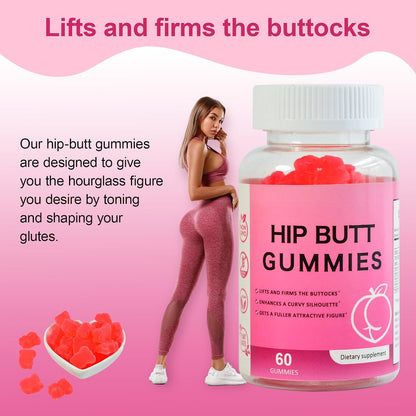 Laicuherb BBL Gummies para Mujeres Curvas - – La vitamina B6 contribuye al metabolismo energético normal y a la – Image 4