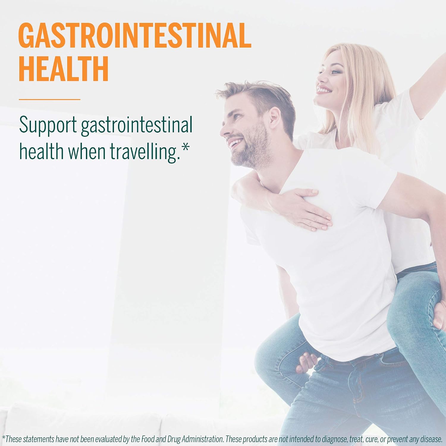 Genestra Brands HMF Travel - Probióticos estables para viajes - 30 Cápsulas