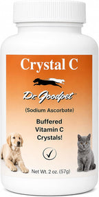 Dr. Goodpet's Crystal-C | Buffered Vitamin C Powder for Dogs and Cats