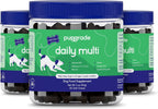 Multivitamínico Diario para Perros, Sabor a Carne de Res – 30 Masticables Blandos | Suplemento Completo con Omega-3, Vitaminas A, C, D, E y Complejo B