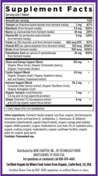 New Chapter Fermented B Complex: Vitamin B12, B6, Biotin & Organic Herbs - 90 tablets