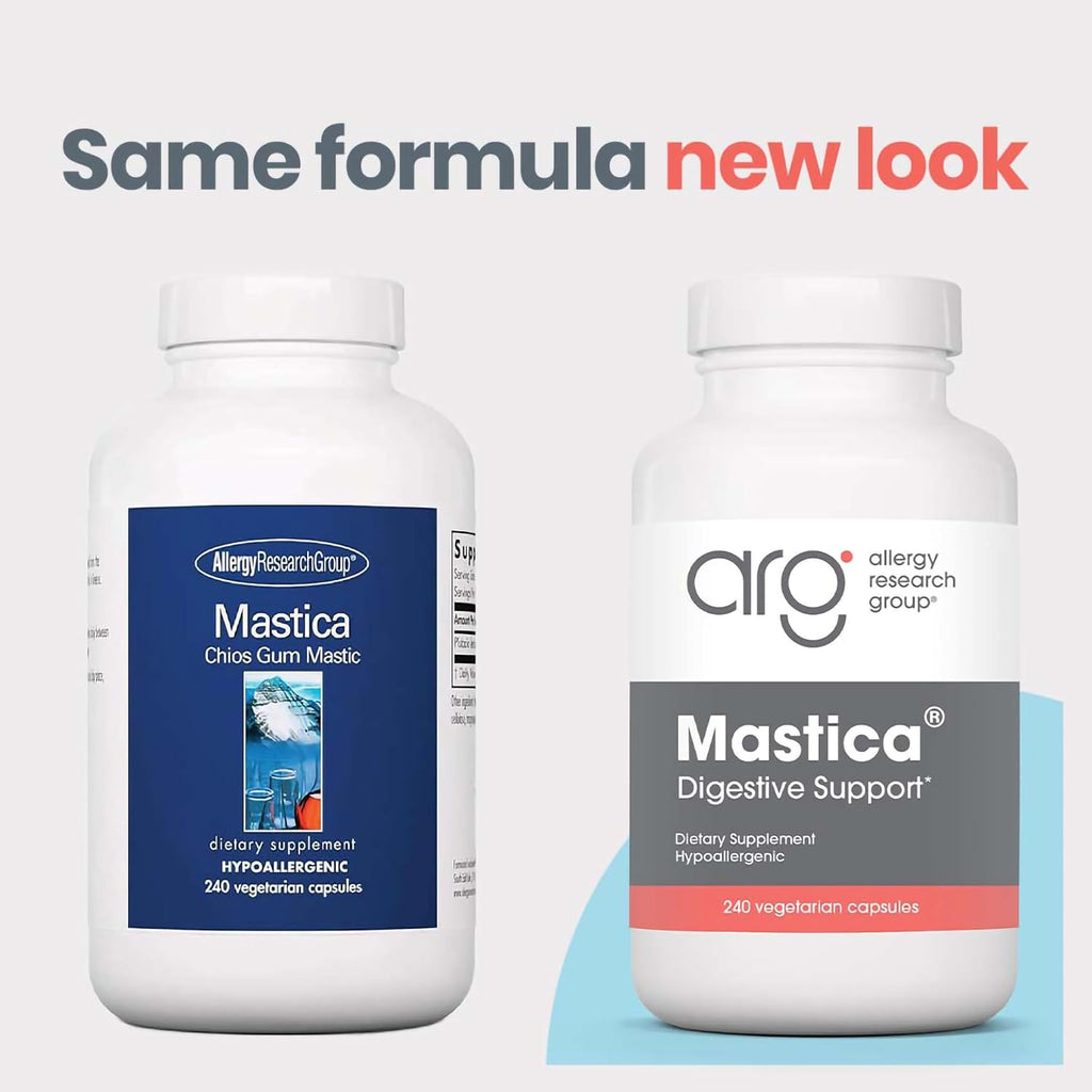 Allergy Research Group Mastica - Resina de Masilla de Quíos 1000 mg - 240 Cápsulas