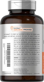 Horbäach Vitamina D3 10000 IU - 500 Softgels | Suplemento No-GMO, Sin Gluten, Alta Potencia (250 mcg)