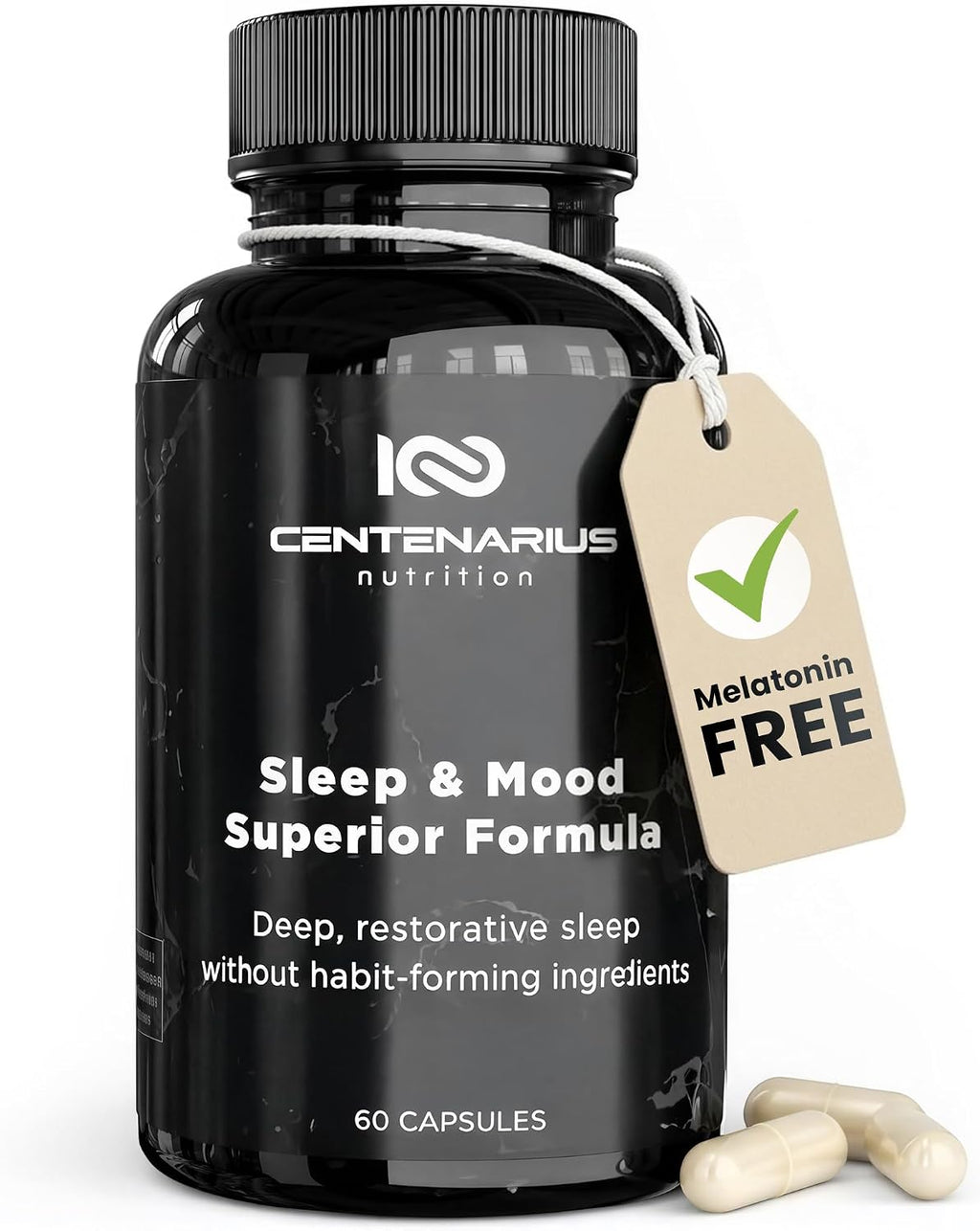 Centenarius Nutrition Sleep and Mood Formula - 60 comprimidos