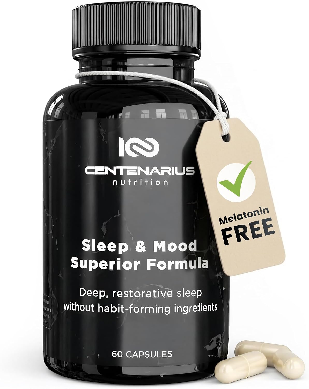 Centenarius Nutrition Sleep and Mood Formula - 60 comprimidos