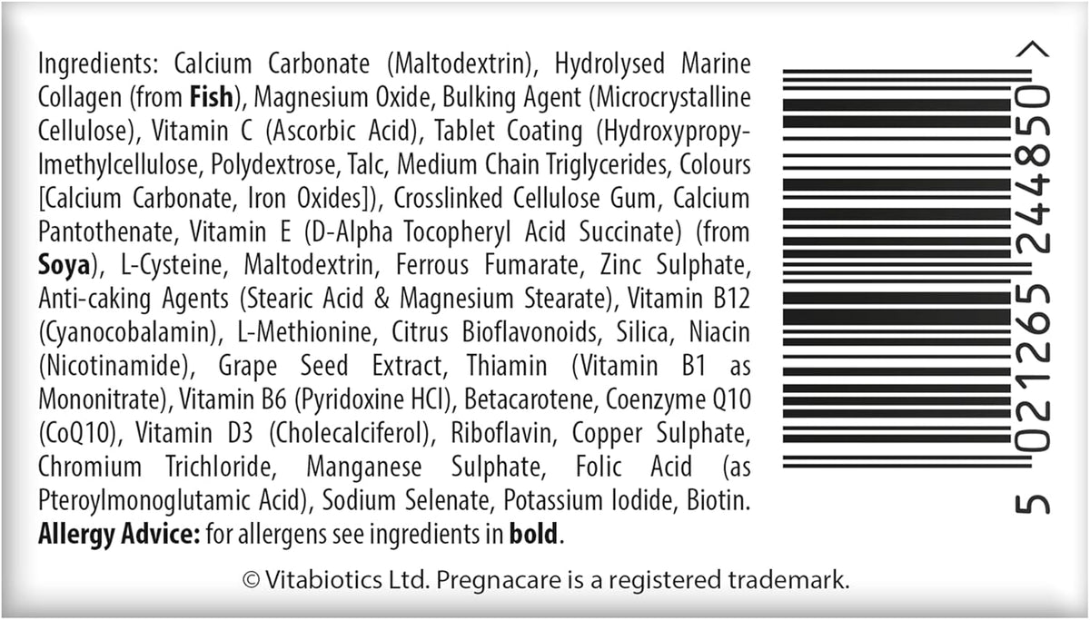 Pregnacare New Mum - 56 comprimidos – Hierro, vitamina B6 y vitamina B12: contribuyen a la reducción del cansancio – Image 3