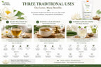 YOGIS HERBS Polvo de Venthamarai - Polvo de Loto Blanco (Nelumbo Nucifera) - Hierba Tradicional Siddha Tamil - Pétalos Puros en Polvo