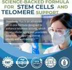 NuVi Global Stemforte Plus - Suplemento para Salud Celular y Telómeros - 90 Cápsulas
