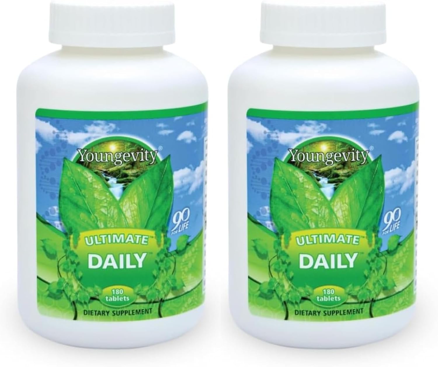 Youngevity Ultimate Daily Cápsulas 180 Comprimidos (Pack de 2)