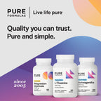 PureFormulas L-Teanina 100 mg - 60 Cápsulas Vegetarianas