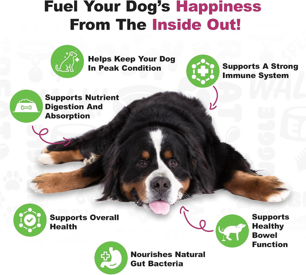 Doggie Dailies Probióticos para Perros - Masticables de Pato (225 unidades)