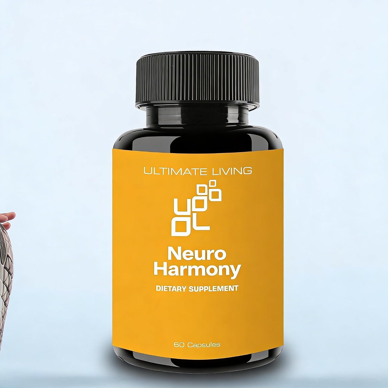 Neuro Harmony - Enfoque, Concentración y Apoyo al Estado de Ánimo - No-GMO, Vegano, Sin Gluten - 60 Cápsulas