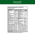 Emerald Labs Prenatal 1-Daily Multi - Multivitamínico Prenatal con Folato Metilado, Hierro, Mezcla de Alimentos Integrales - Sin Soja, Sin Gluten - 30 Cápsulas Vegetales