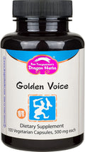 Dragon Herbs - Golden Voice Cápsulas - 100 Cápsulas, 500 mg Cada