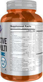 NOW Foods Sports Nutrition, Multivitamínico Extreme Sports para Hombres con Aminoácidos, ZMA, Tribulus, MCT y Extractos Herbales, 180 Cápsulas Blandas