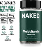 NAKED Men's Multi – Multivitamínico Diario para Hombres – 60 Cápsulas