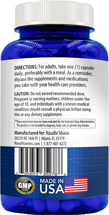 NasaBeahava SAM-e (S-Adenosil-L-Metionina) 1000mg por dosis - Suplemento de alta potencia (45 días) – Image 2