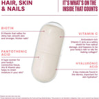 Habit Hair, Skin & Nails - Complemento para Cabello, Piel y Uñas (60 Cápsulas)
