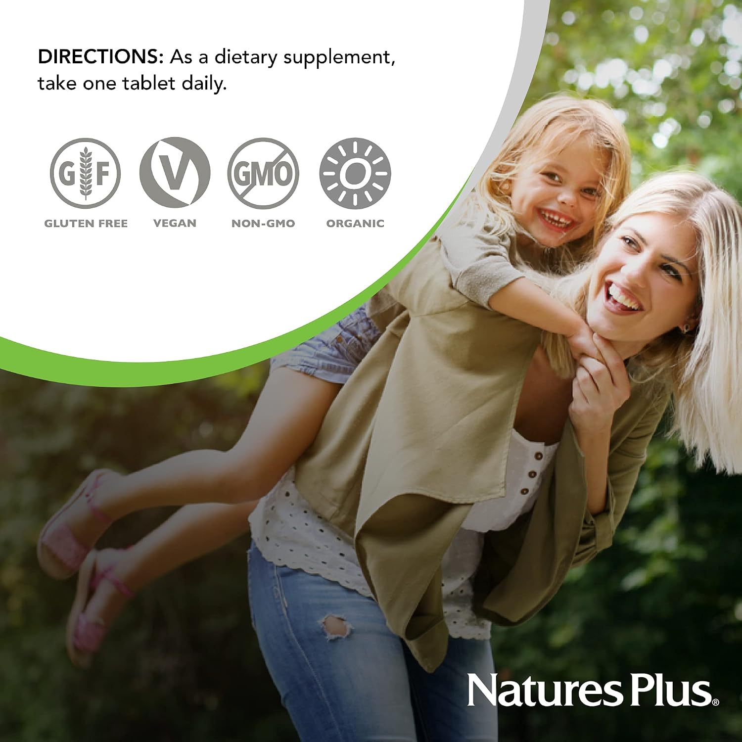NaturesPlus Source of Life Garden Multivitamínico Diario para Mujeres - 30 Comprimidos