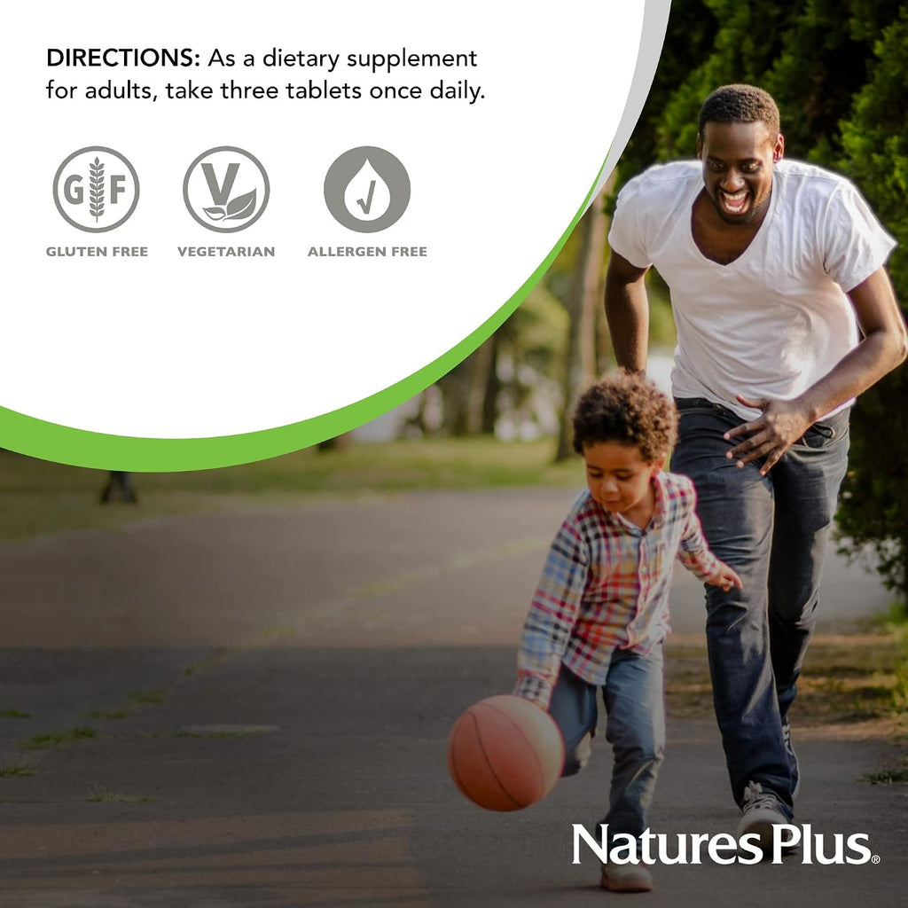 NaturesPlus AgeLoss Soporte Renal - 90 Comprimidos - con Vitamina D3 y Magnesio - Vegetariano, Sin Gluten