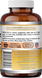 Amazing Formulas Maca 500 mg Extracto (10:1) | Cápsulas Vegetales | 250 Cápsulas