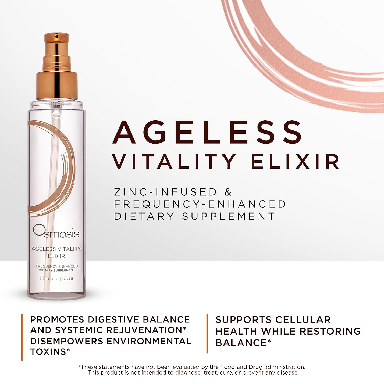OSMOSIS Ageless Vitality Elixir - Piel y Articulaciones Saludables, 125 ml