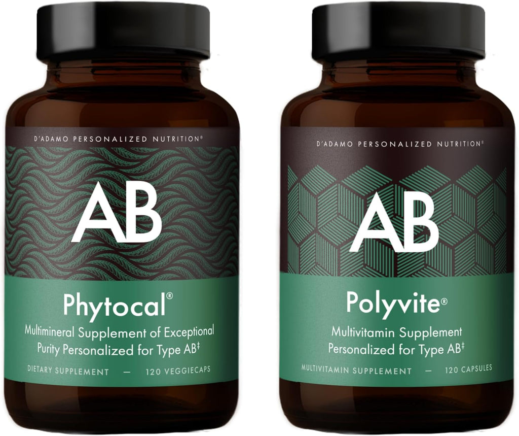 D'Adamo Personalized Nutrition - Optimal Health Stack (Blood Type AB)