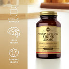 Solgar Fosfatidilserina 200 mg, 60 Cápsulas Blandas (Paquete de 2)