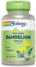 Solaray Dandelion Root 1040 mg - 60 Cápsulas Veganas