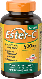 American Health Ester-C Vitamina C 500 mg Comprimidos Recubiertos, 225 Unidades