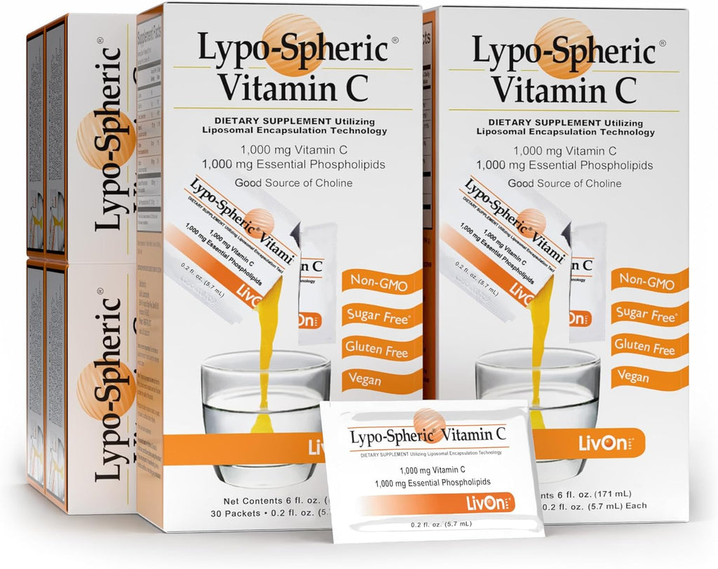 LivOn Laboratories Lypo-Spheric Vitamina C 1000 mg – 180 Sobres