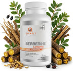 Smart Nutra Labs Premium Berberina HCL 1200mg | 180 Cápsulas Veganas