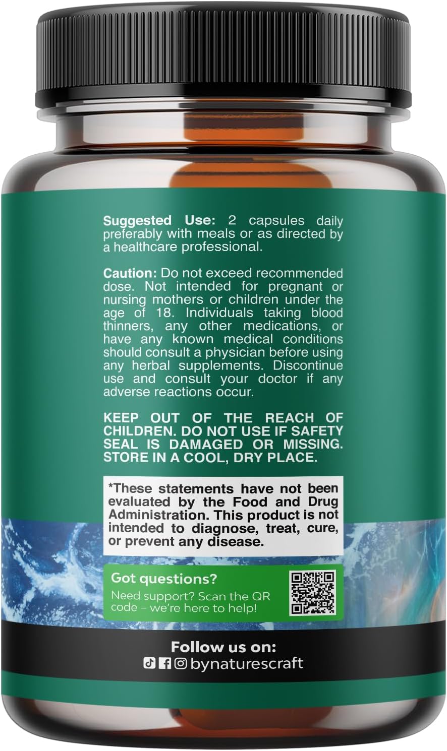 Suplemento de Lactoferrina y Monolaurina de Alta Potencia - 250mg Lactoferrina y 1000mg Monolaurina - 120 Cápsulas Vegetarianas