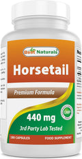 Best Naturals Cola de Caballo 440 mg, 180 Cápsulas
