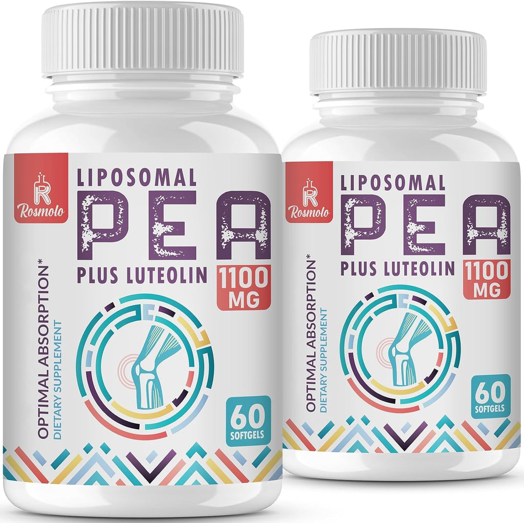 Palmitoiletanolamida Liposomal 1000 mg + Luteolina 100 mg, 60 Cápsulas blandas