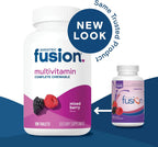 Bariatric Fusion Multivitamínico con Hierro - 120 Comprimidos Masticables - Sabor Berry Mixto