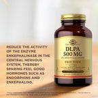 DLPA 500 mg Solgar 100 Cápsulas