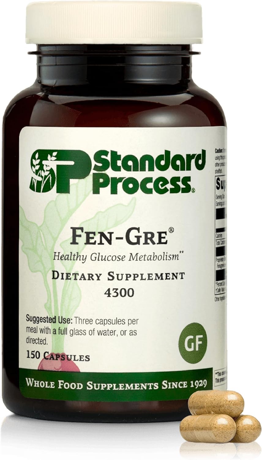 Standard Process Fen-Gre - 150 Cápsulas - Apoyo Respiratorio y Metabolismo Saludable
