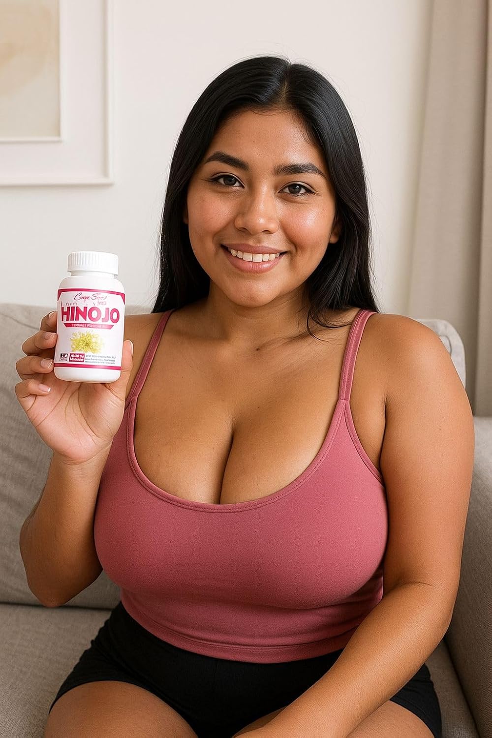 Cápsulas de Hinojo Salvaje – Realce Natural del Busto y Levantamiento | Fórmula 100% Herbal para un Aspecto más Lleno y Firme | 550 mg – 31 Días