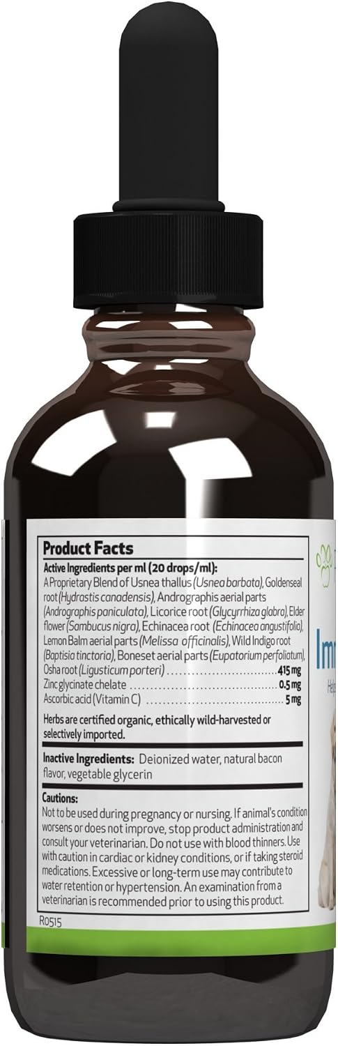 Pet Wellbeing Immune Sure para Perros - Suplemento Herbal para el Sistema Inmunológico 59 ml