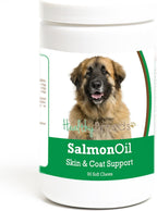 Healthy Breeds Leonberger Golosinas Blandas de Aceite de Salmón 90 Unidades