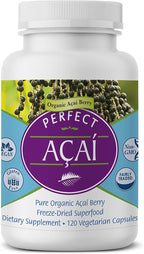 Perfect Acai - Suplemento de Acai Orgánico Liofilizado - 120 Cápsulas Vegetales