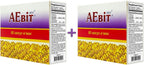 AEvit Complejo de Vitaminas A (100.000 UI) y E (100 mg), 60 cápsulas blandas (Pack de 3)