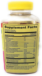 Spring Valley Vitaminas Prenatales Adulto con DHA y Ácido Fólico, Sabor Fruta, 190 Gomitas + Guía de Suplementos